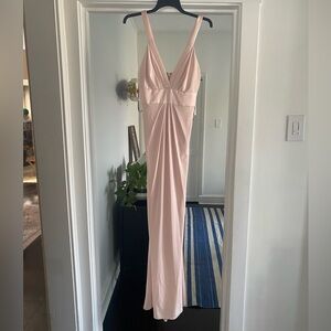 NWT White by Vera Wang Blush Bridesmaid Dress